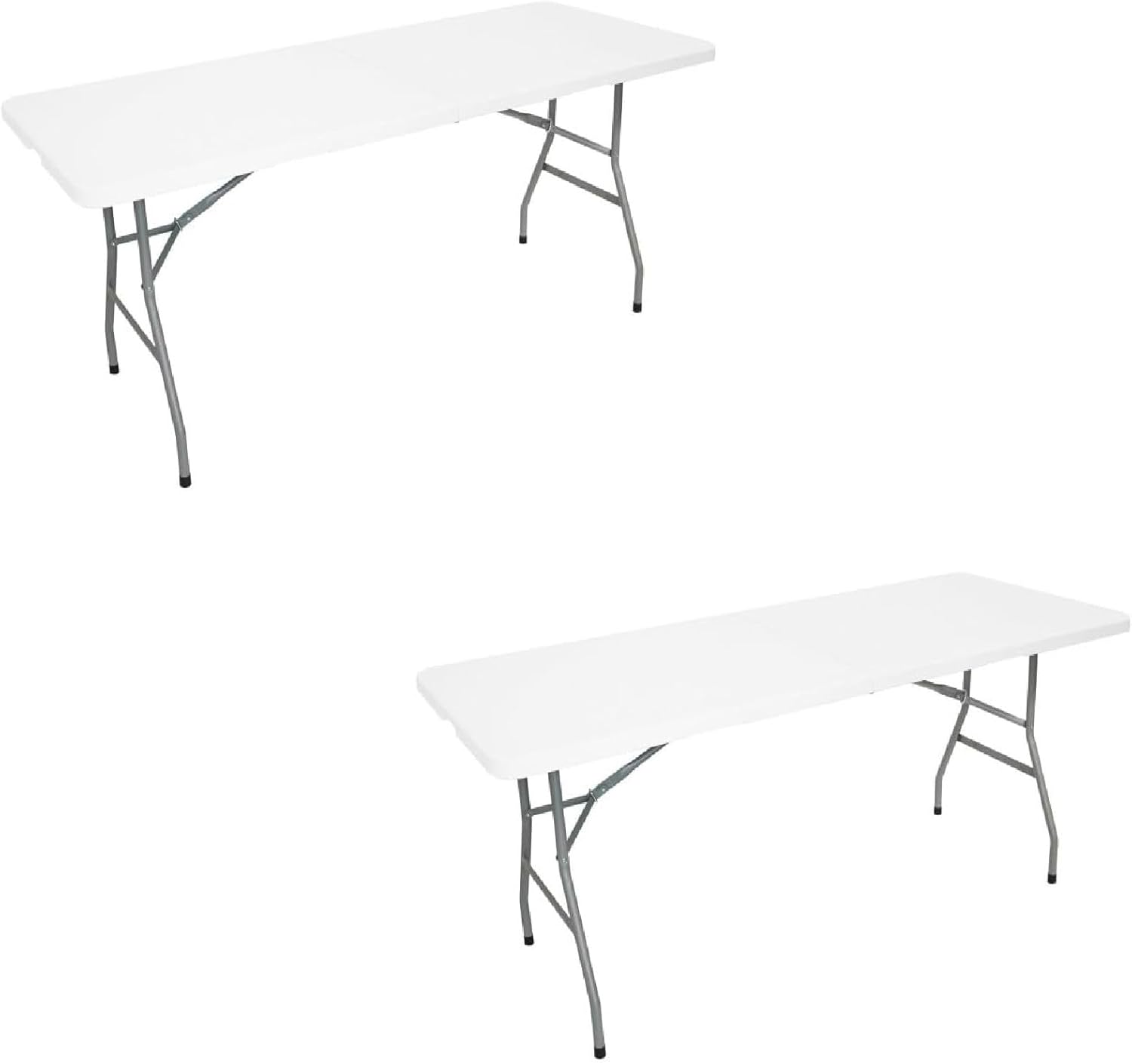 Lot de 2 Tables Camping Pliantes 180cm - vue 5