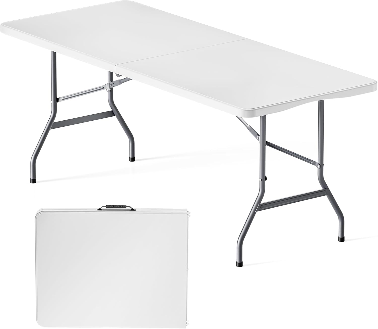 WilTec Table de Camping Pliante 180x75cm - vue 5