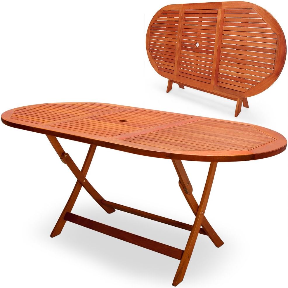 Table Alabama pliante jardin vue 3