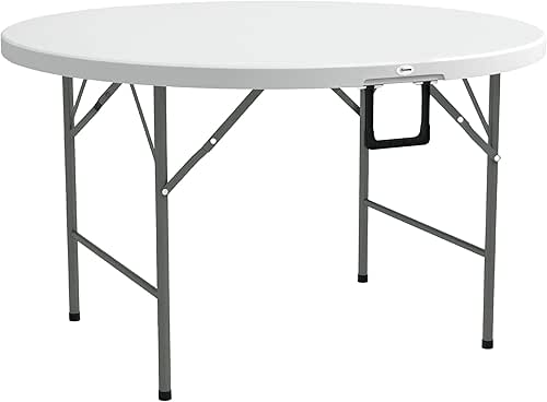 Table ronde pliante pour jardin