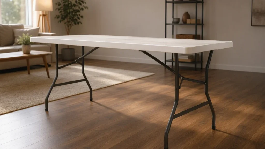 Comment plier une table pliante : guide pas à pas illustré 2026