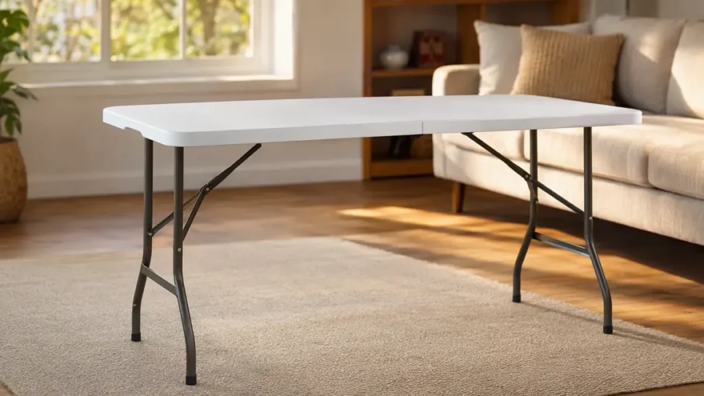 Duree de vie d'une table pliante : combien d'annees ?