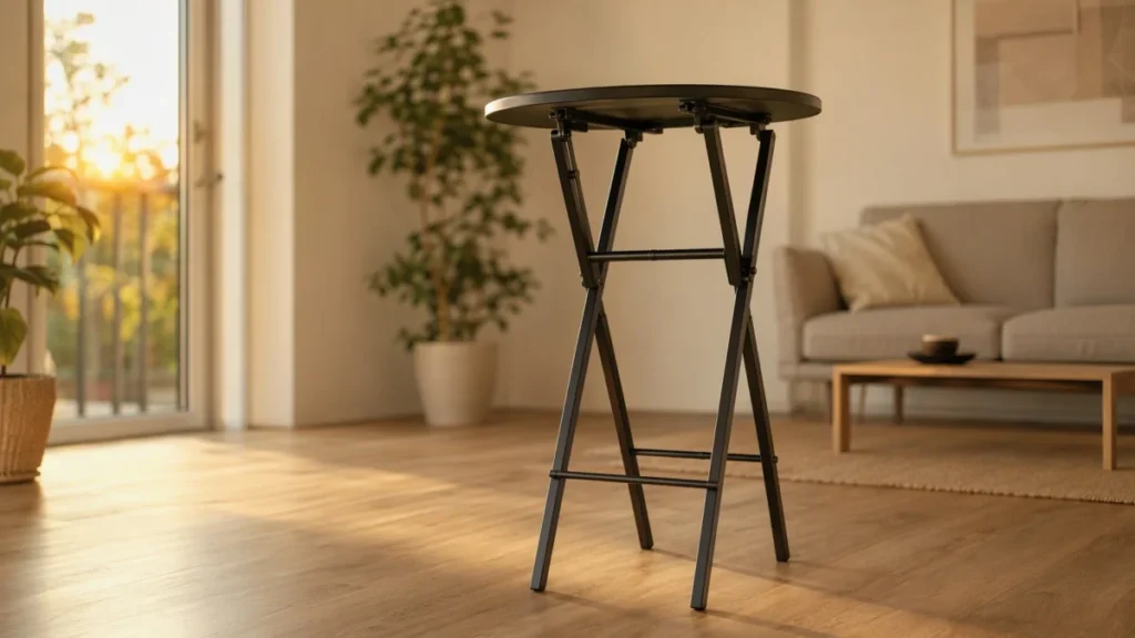 Hauteur table pliante : le guide des dimensions 2026