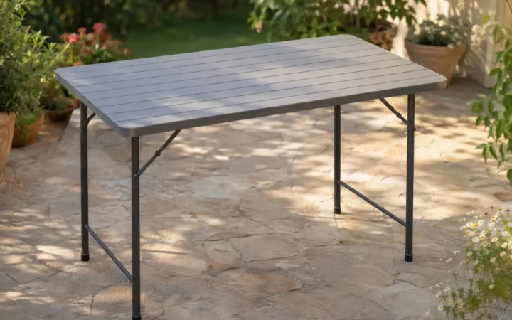 Meilleure table pliante jardin : comparatif 2026