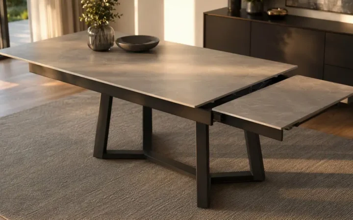 Petit appartement : comment bien choisir sa table extensible petit espace