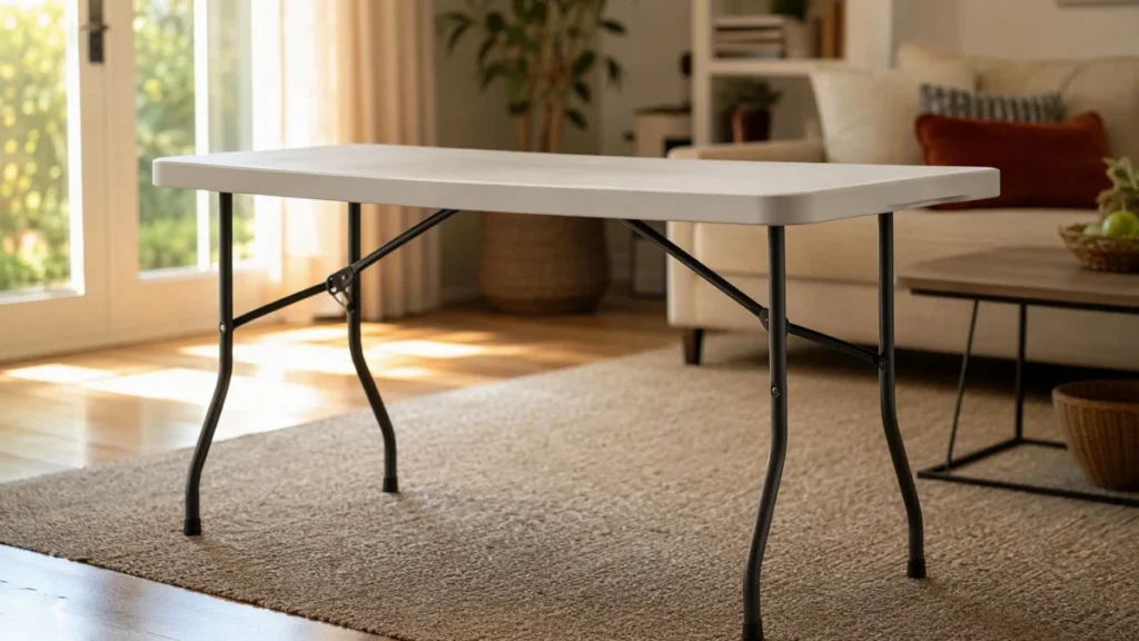 Réparer une table pliante : le guide pratique 2026