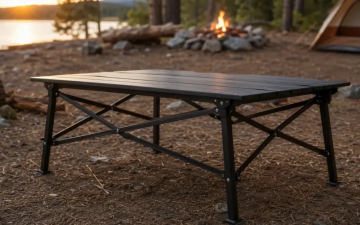 Table camping pliante 120x80 cm : top 5 essentiels familles 2026
