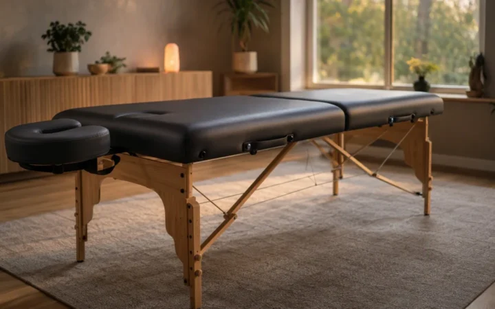 Table d'ostéopathie pliante : top 5 modèles portables 2026