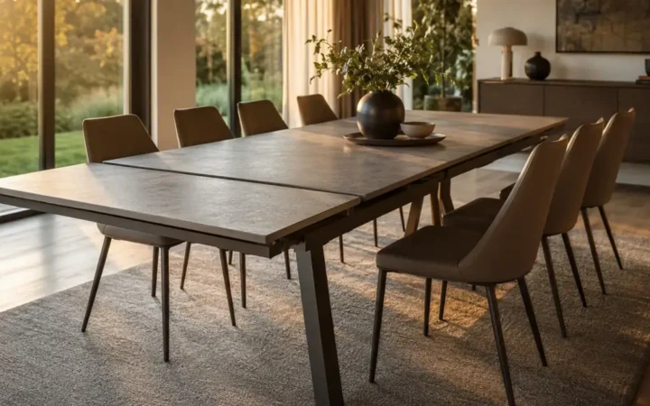 Table extensible 8 personnes : notre sélection des 5 meilleurs modèles en 2026