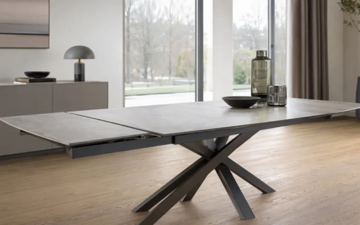Table extensible céramique pivotante : guide complet du mécanisme et top 5 modèles 2026