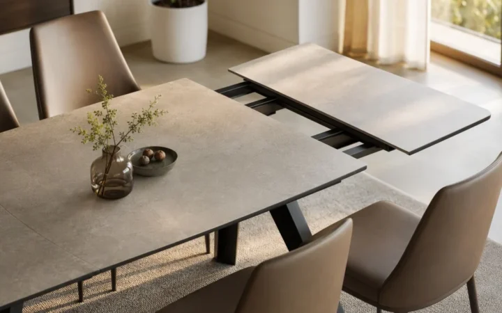 Table extensible en verre trempé : élégance, fragilité et vraies alternatives