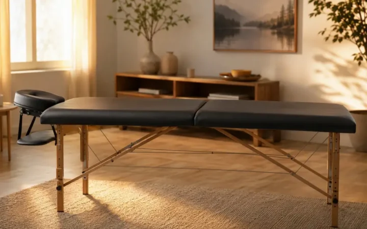 Table massage pliante professionnelle : top 5 ultra robustes 2026
