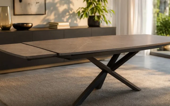 Table ovale extensible : le compromis idéal entre convivialité et grande tablée
