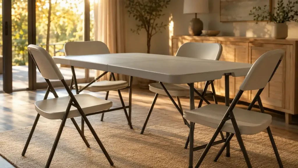 Table pliante 4 personnes : top 5 modèles essentiels 2026