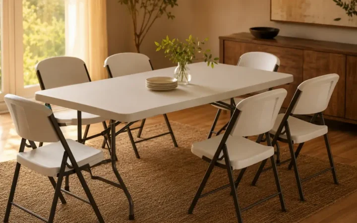 Table pliante 6 personnes : top 5 modèles robustes 2026