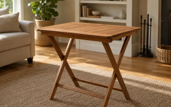 Table pliante aluminium ou bois : que choisir en 2026 ?