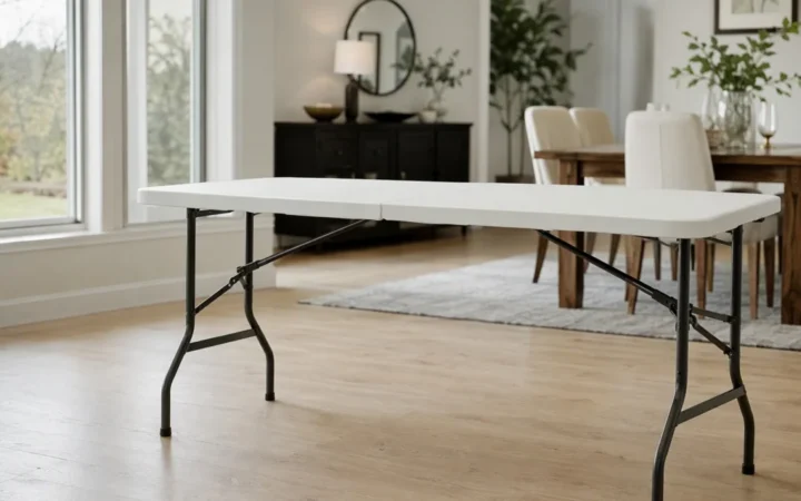 Table pliante appartement studio : top 5 gain de place 2026