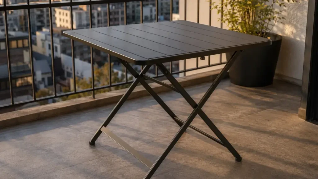 Table pliante balcon : top 5 modèles essentiels 2026