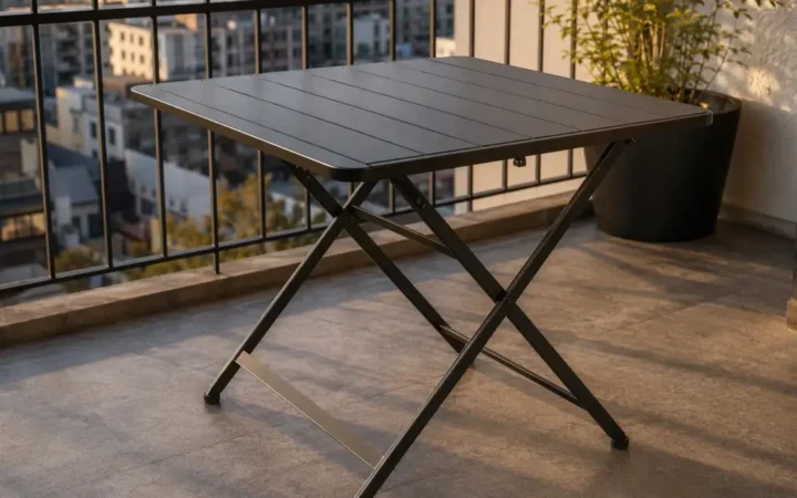 Table pliante balcon : top 5 modèles essentiels 2026
