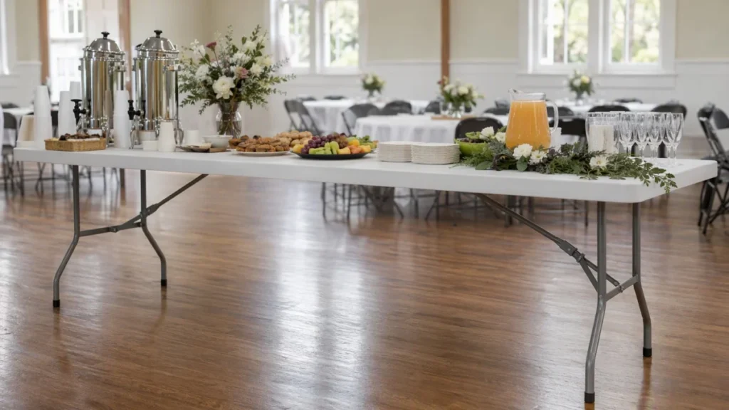 Table pliante collectivité : top 5 pour salle des fêtes 2026