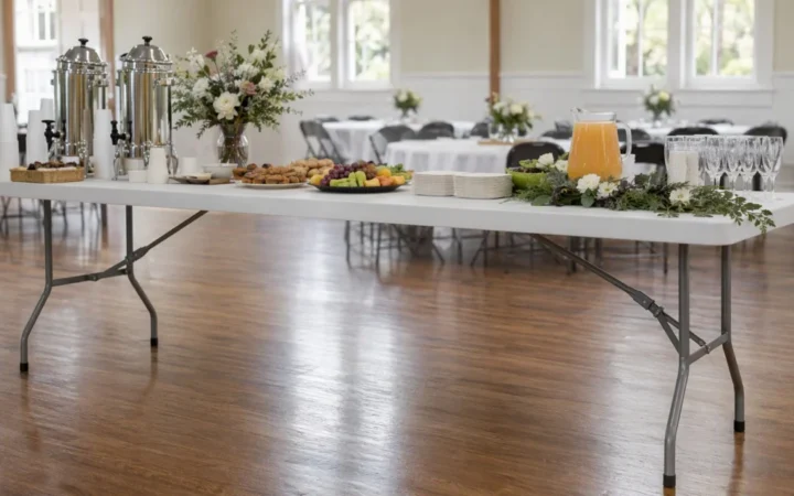 Table pliante collectivité : top 5 pour salle des fêtes 2026