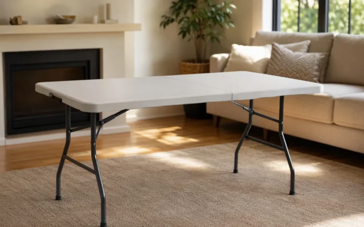 Table pliante haut de gamme : top 5 modèles premium essentiels 2026