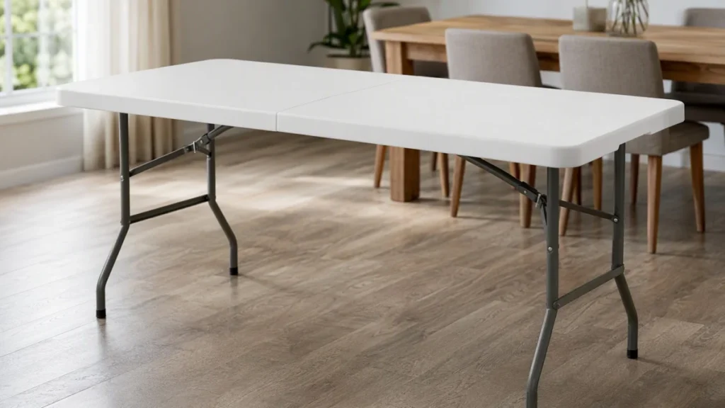 Table pliante intérieur : guide complet et top 5 modèles essentiels 2026
