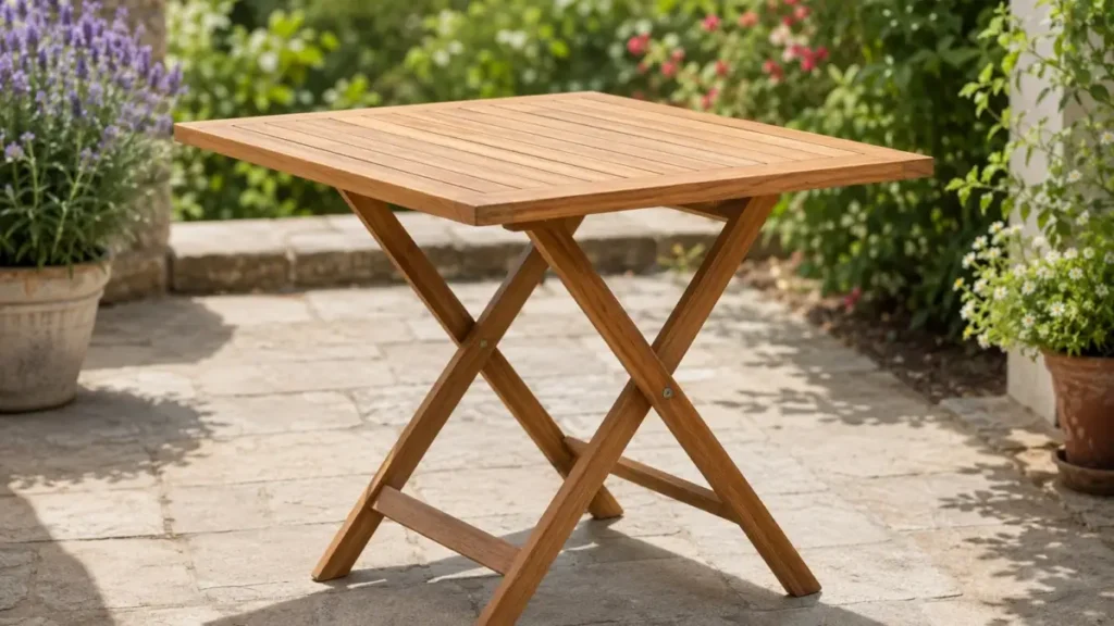 Table pliante jardin bois : top 5 modèles essentiels résistants 2026