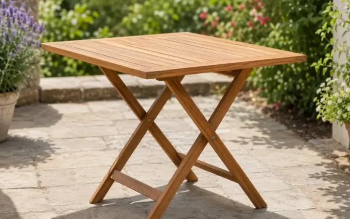 Table pliante jardin bois : top 5 modèles essentiels résistants 2026