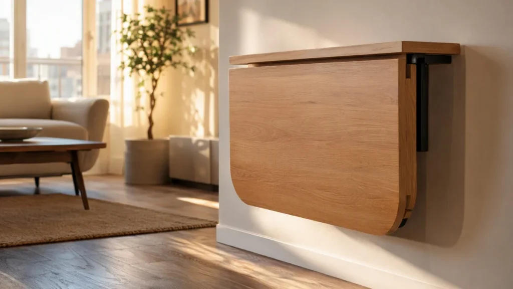 Table pliante murale rabattable : top 5 ultra compacts 2026