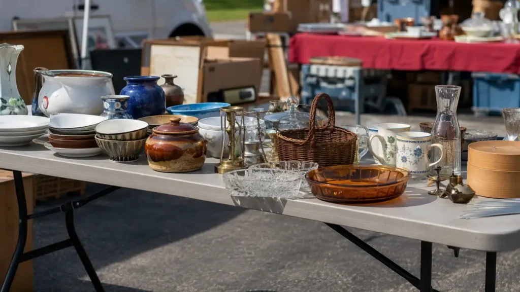 Table pliante professionnelle : top 5 robustes marché brocante 2026
